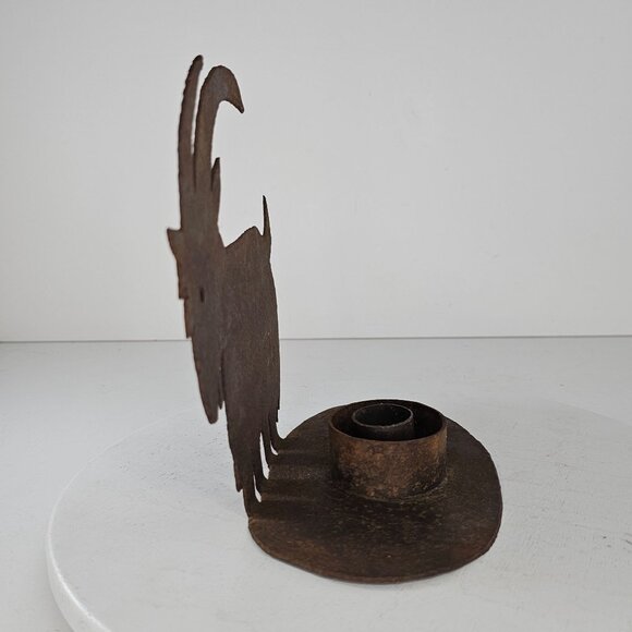 Vintage Goat Shaped Metal Candle Holder By Ørskov Orskov Design Nystad - Picture 2 of 8